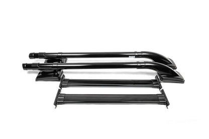 Black Roof Rails with Crossbars for Mitsubishi L200 2006-2015 - image 9