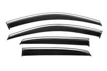 Window Deflectors with Chrome Trim Niken Luxury (4 pcs) for Lexus RX 2003-2009 - image 1
