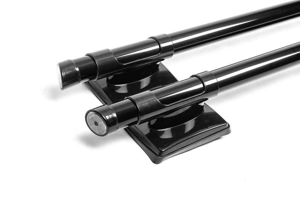 Roof rails with crossbars (2 pcs, black) for Toyota Hilux 2006-2015 - image 14