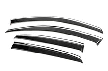 Window Deflectors with Chrome Trim Niken Luxury (4 pcs) for Lexus RX 2003-2009 - image 2