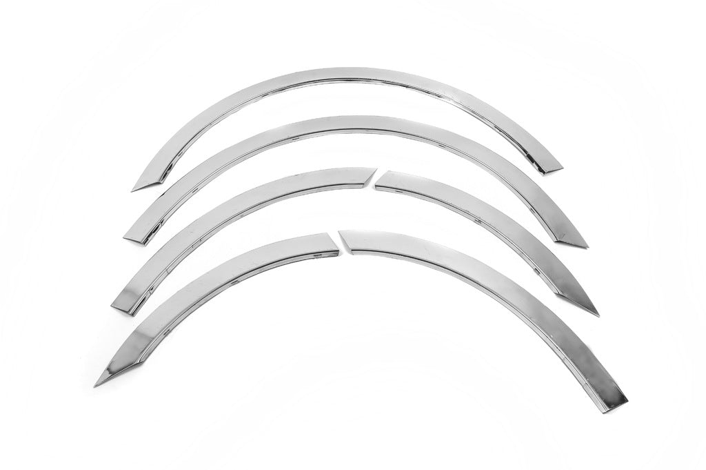 Fender flares trim (6 pcs, stainless steel) for Ford Custom 2013-2022 - image 2
