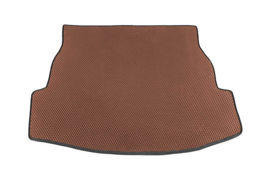Trunk mat (EVA, Brown) for Toyota Rav 4 2019- - Reelken Auto