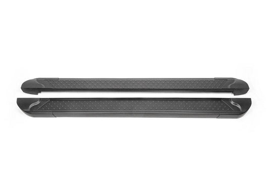 Side platforms Black Allmond (2 pieces, aluminum) for GMS Sierra 2019- - Reelken Auto
