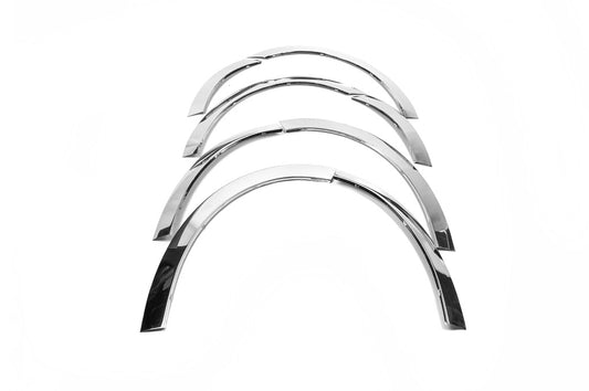 Fender trim (8 pcs, stainless steel) for Renault Megane III 2009-2016 - image 1