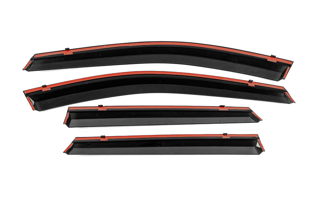 Window Deflectors with Chrome Trim Niken Luxury (4 pcs) for Hyundai Tucson NX4 2021- - image 8