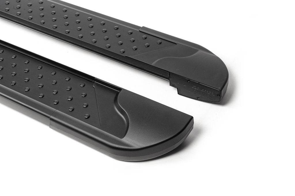 Side sills Allmond Black (2 pieces, aluminum) for DS7 Crossback - Reelken Auto