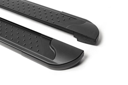 Side sills Allmond Black (2 pieces, aluminum) for DS7 Crossback - Reelken Auto