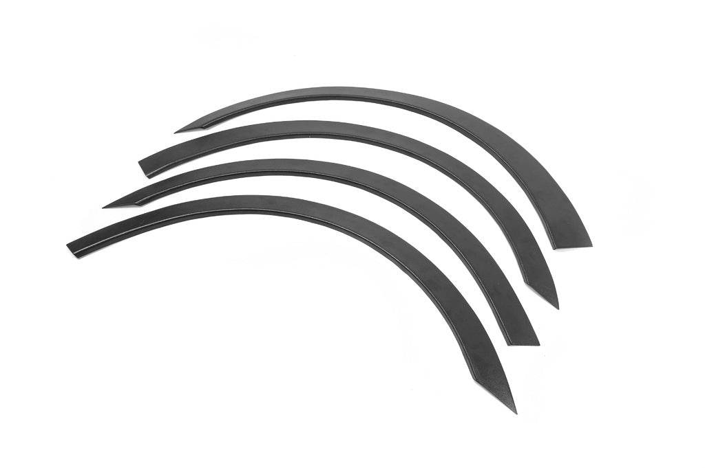 Covers for arches (4 pcs, black, ABS-plastic) for Mercedes ML W164 - Reelken Auto