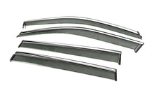 Window Deflectors with Chrome Trim Niken Luxury (4 pcs) for Jeep Compass 2016- - image 2