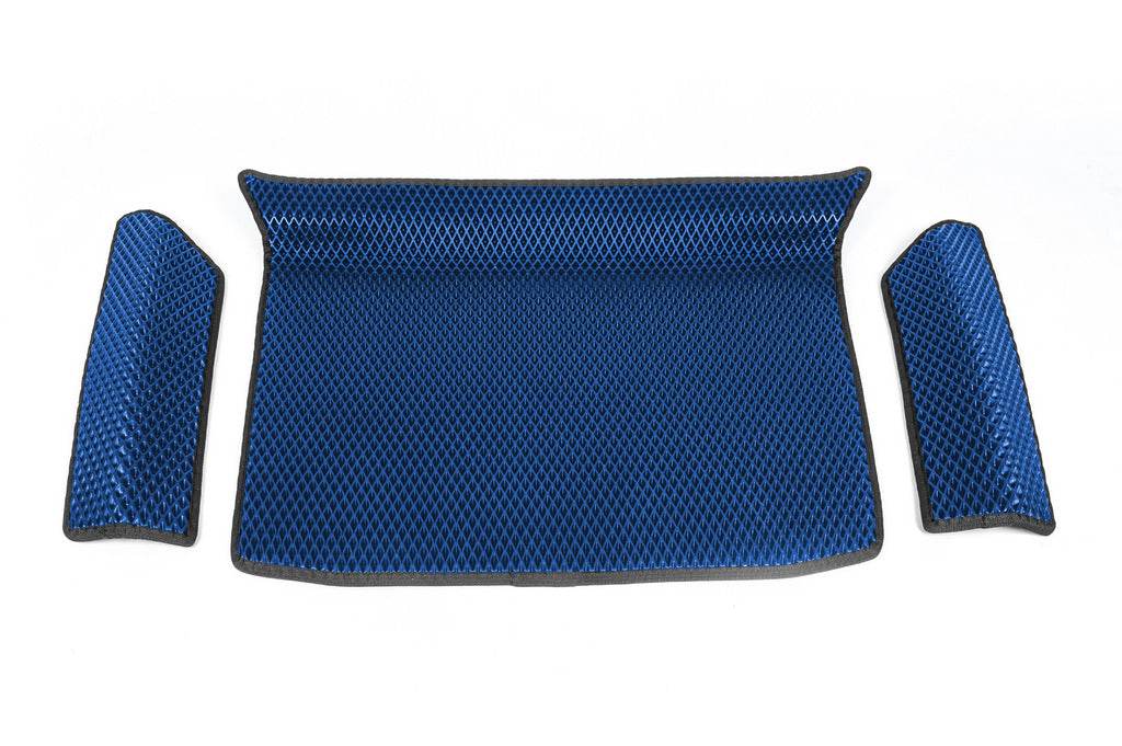 Lower trunk mat (EVA, Blue) for Volkswagen Sharan 2010↗ - Reelken Auto