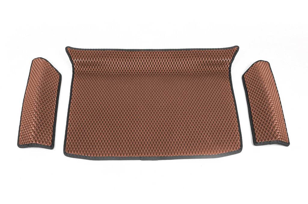 Lower trunk mat (EVA, Brown) for Volkswagen Sharan 2010↗ - Reelken Auto