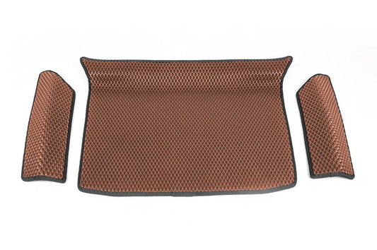 Lower trunk mat (EVA, Brown) for Volkswagen Sharan 2010↗ - Reelken Auto