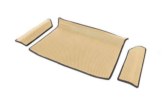 Lower trunk mat (EVA, Beige) for Volkswagen Sharan 2010↗ - Reelken Auto