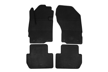 Rubber Floor Mats (4 pcs, Polytep) for Mitsubishi Outlander 2012-2021 - image 1