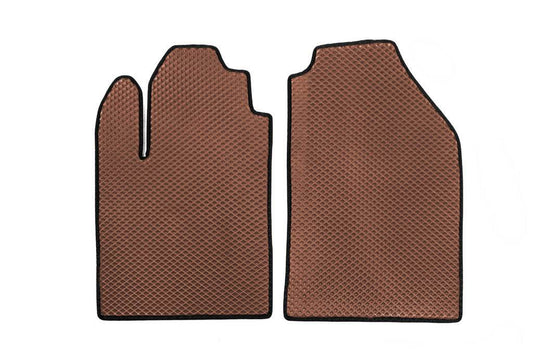 EVA mats (brown) for Ford Connect 2006-2009 - Reelken Auto