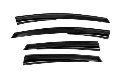 Window Deflectors (4 pcs, Sunplex Sport) for Ford Fiesta 2008-2017 - image 2