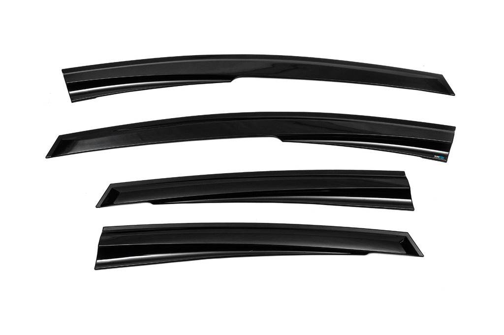 Windbreakers (4 pcs, Sunplex Sport) for Ford Fiesta 2008-2017 - Reelken Auto