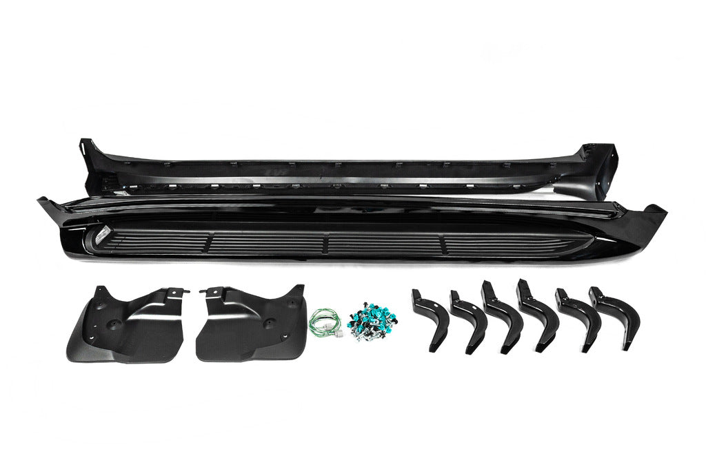 Side sills (Lexus design 2012-2016) for Lexus LX570/450d - image 6