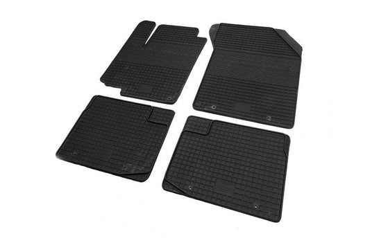 Rubber mats (4 pieces, Polytep) for Suzuki SX4 S-Cross 2013-2016 - Reelken Auto