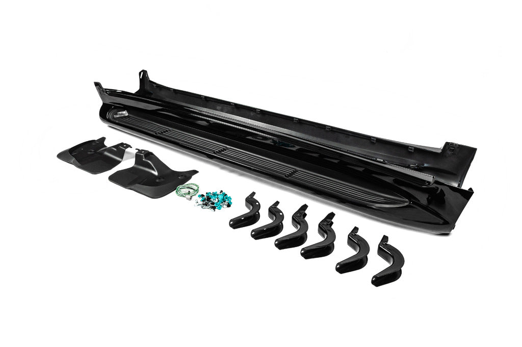 Side steps with LED (design 2015-2020) for Toyota Land Cruiser 200 2007-2021 - image 11