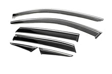Window Deflectors with Chrome Trim Niken Luxury (6 pcs) for Nissan Qashqai 2021- - image 2