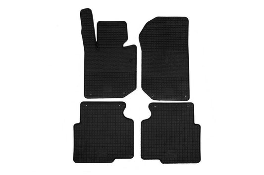 Rubber mats (4 pcs., Polytep) for BMW 3 series E-36 1990-2000 - Reelken Auto