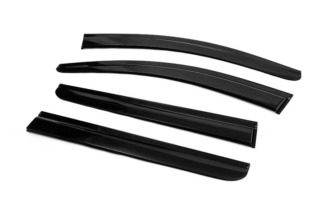 Windbreakers (4 pcs, Sunplex Sport) for Ford Courier 2014-2023 - Reelken Auto