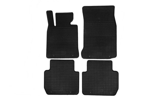 Rubber mats (4 pcs., Polytep) for BMW 3 series E-46 1998-2006 - Reelken Auto