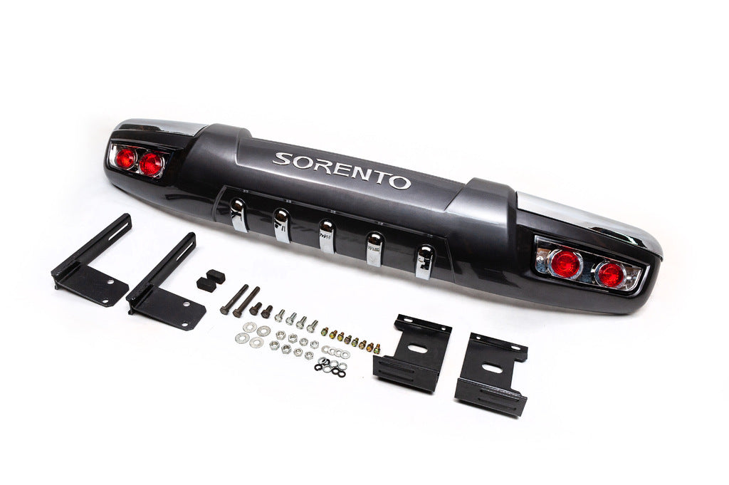 Rear Skirt S0401 (Plastic) for Kia Sorento I BL 2002-2009 - image 2