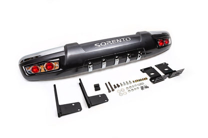 Rear Skirt S0401 (Plastic) for Kia Sorento I BL 2002-2009 - image 3