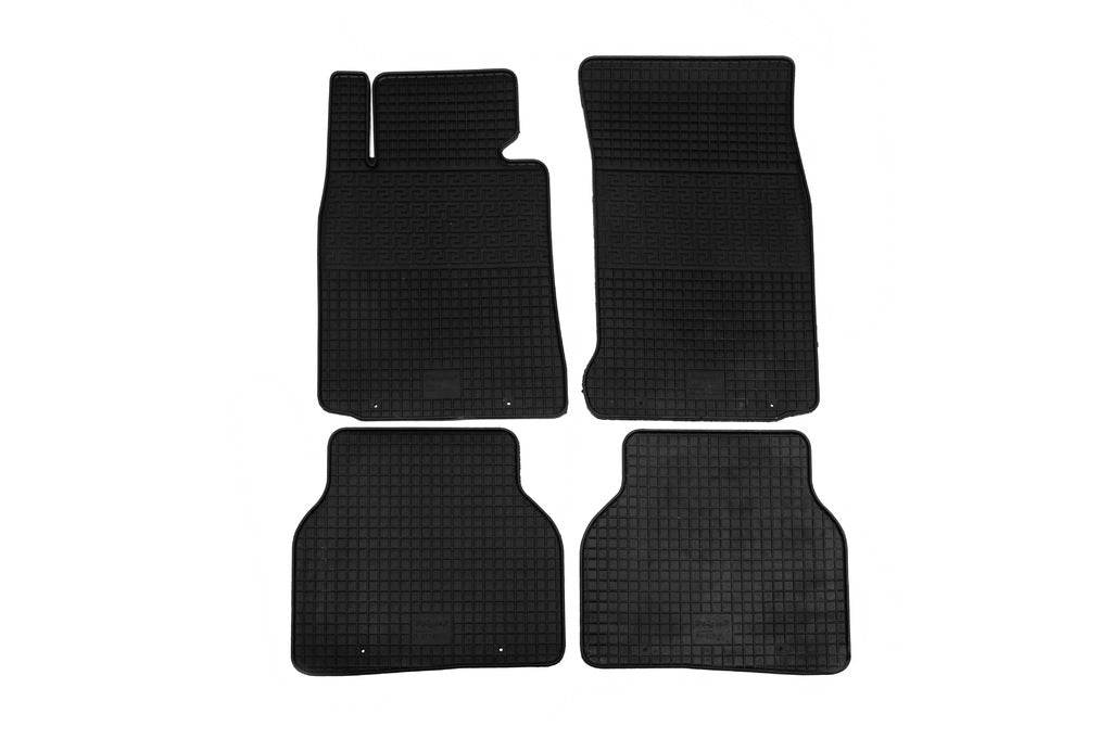 Rubber mats (4 pcs, Polytep) for BMW 5 series E-39 1996-2003 - Reelken Auto