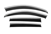 Window Deflectors with Chrome Trim Niken Luxury (4 pcs) for Dacia Duster 2008-2018 - image 1