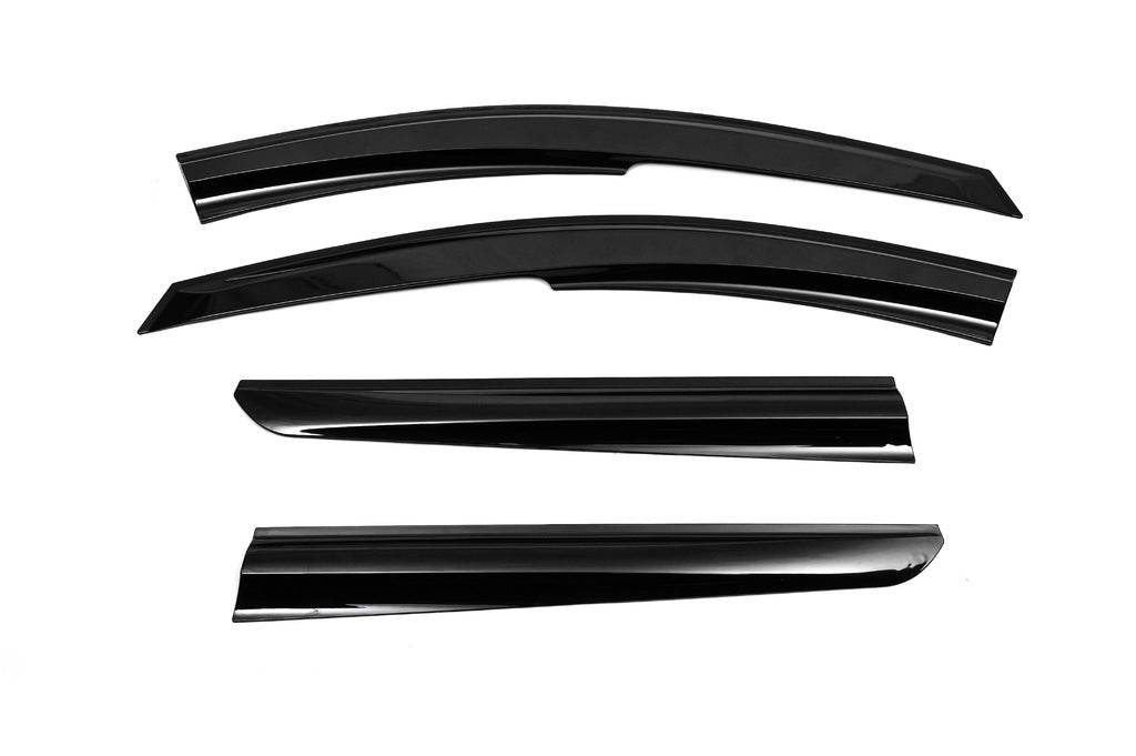 Windbreakers (4 pcs, Sunplex Sport) for Dacia Duster 2008-2018 - Reelken Auto