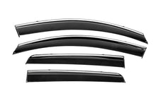 Window Deflectors with Chrome Trim Niken Luxury (4 pcs) for Nissan Qashqai 2007-2010 - image 1