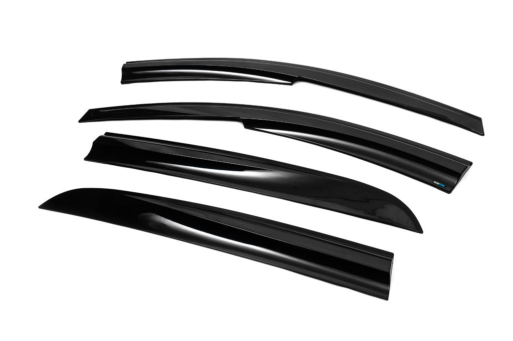 Window Deflectors (4 pcs, Sunplex Sport) for Hyundai Getz 2002- - image 6