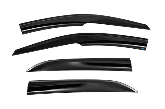 Window Deflectors for HB (4 pcs, Sunplex Sport) for Hyundai I-20 2014-2020 - image 1