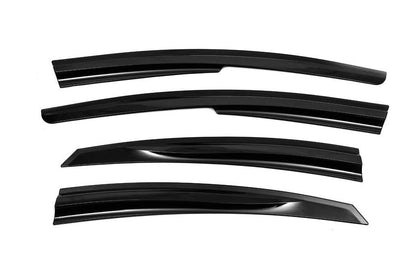 Windbreakers (4 pcs, Sunplex Sport) for Hyundai Sonata YF 2010-2014 - Reelken Auto
