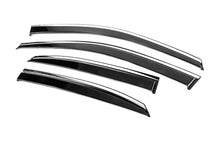 Window Deflectors with Chrome Trim Niken Luxury (4 pcs) for Lexus RX 2009-2015 - image 2