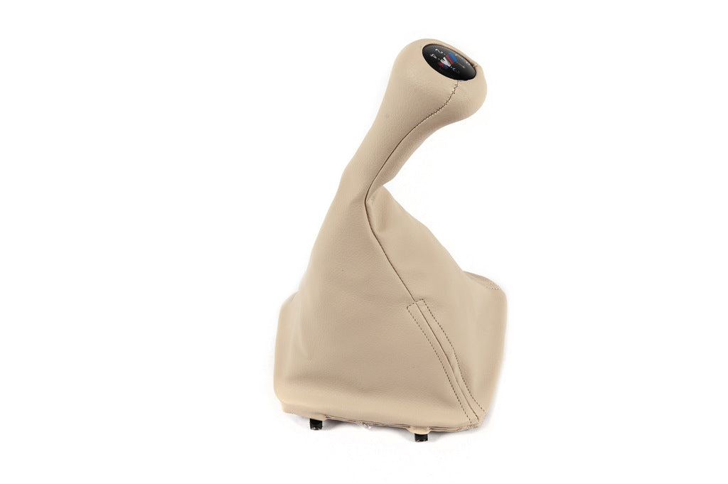 Gear shift boot + gear knob OEM 5-speed (beige) for BMW 3 Series E36 1990-2000 - image 2