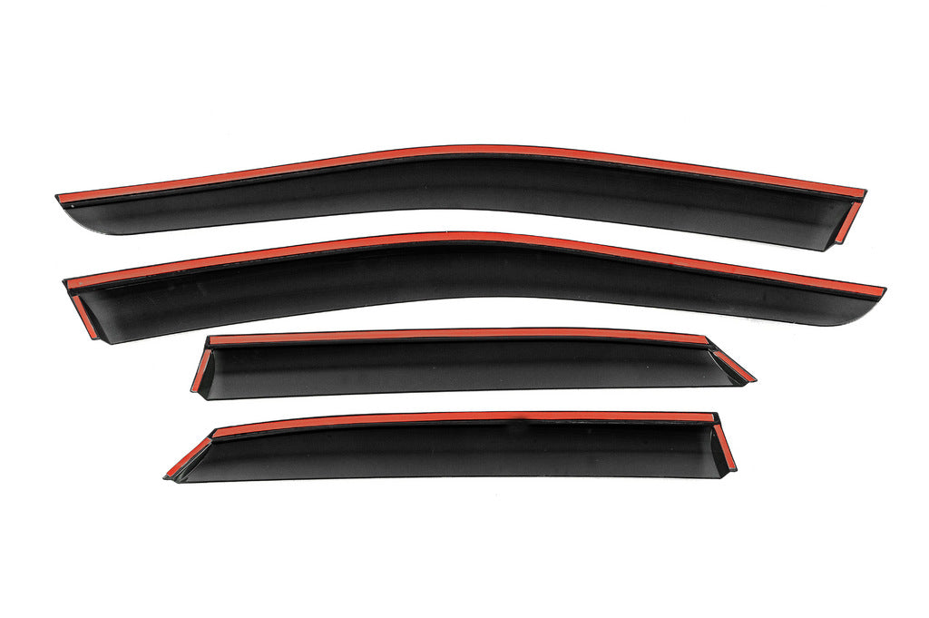 Window Deflectors with Chrome Trim Niken Luxury (4 pcs) for Lexus RX 2022- - image 3