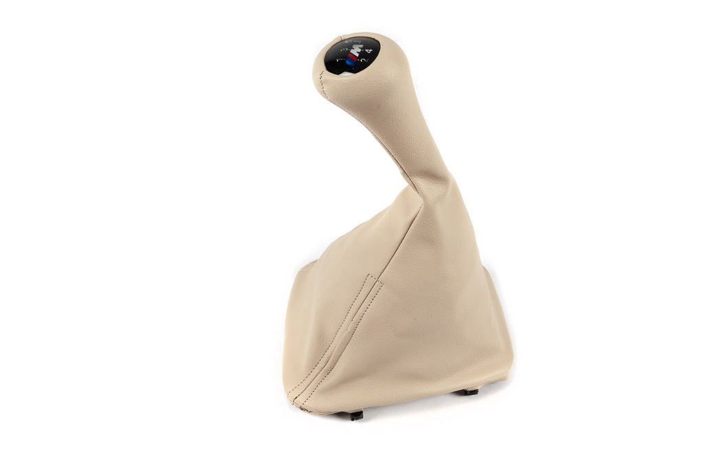 Gear shift boot + gear knob OEM 5-speed (beige) for BMW 3 Series E36 1990-2000 - image 1