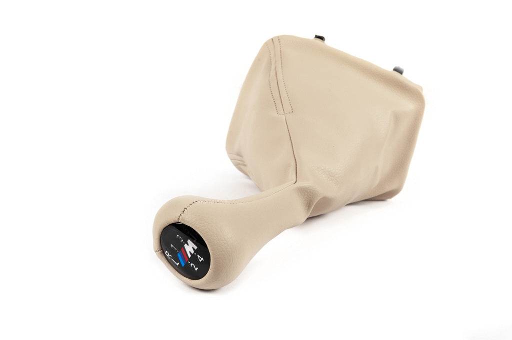 Gearbox cover + OEM 5-speed handle (beige) for BMW 3 series E-36 1990-2000 - Reelken Auto