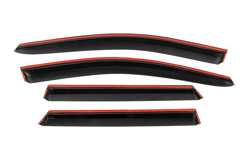 Window Deflectors with Chrome Trim Niken Luxury (4 pcs) for Nissan Qashqai 2014-2021 - image 7