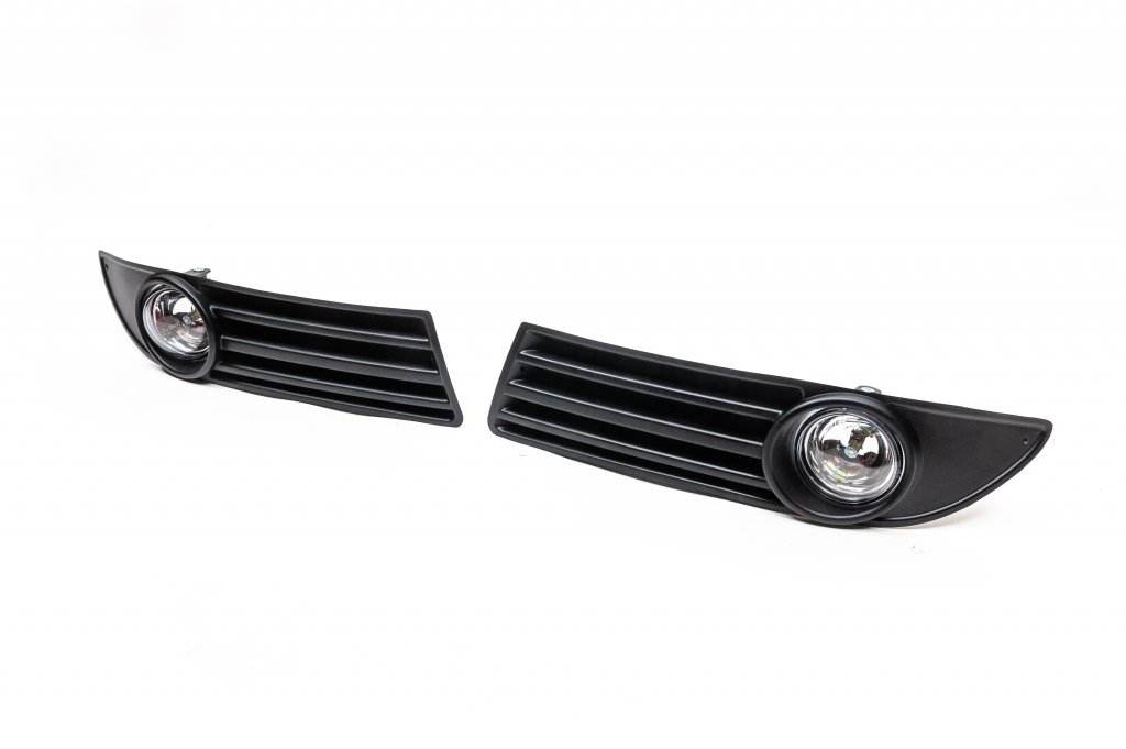 Fog lights 2005-2009 (2 pcs, with LED bulb) for Volkswagen Polo 2001-2009 - Reelken Auto