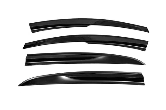 Window Deflectors (4 pcs, Sunplex Sport) for Hyundai I-20 2012-2014 - image 1