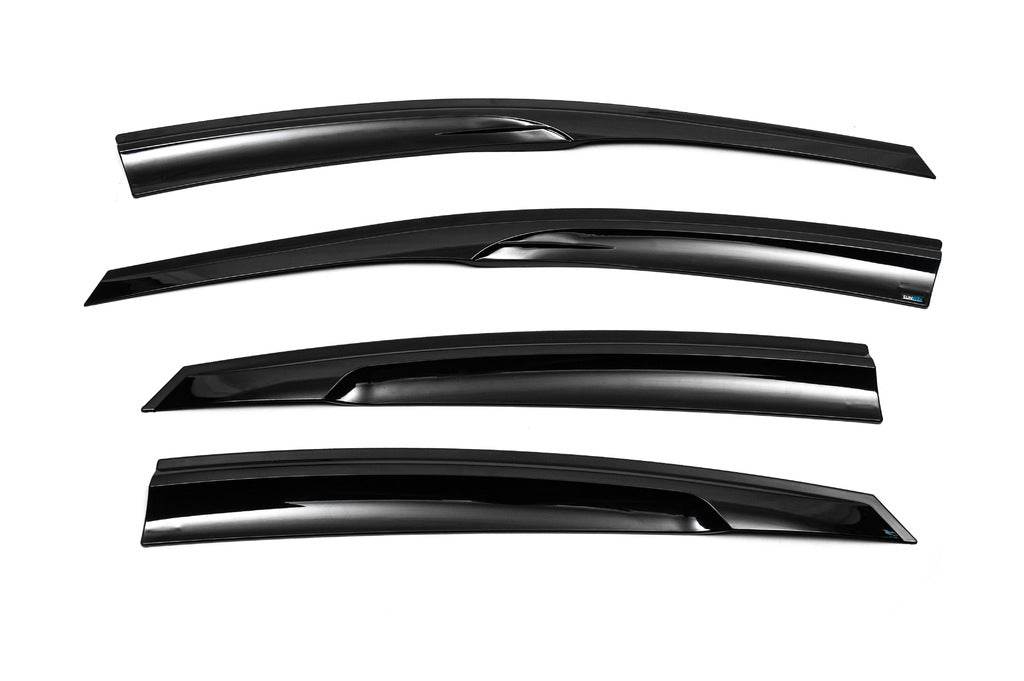Windbreakers (4 pcs, Sunplex Sport) for Hyundai Elantra (MD/UD) 2011-2015 - Reelken Auto
