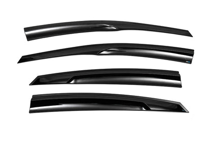 Window Deflectors (4 pcs, Sunplex Sport) for Hyundai Elantra (MD/UD) 2011-2015 - image 2