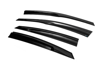 Window Deflectors (4 pcs, Sunplex Sport) for Hyundai Elantra (MD/UD) 2011-2015 - image 3