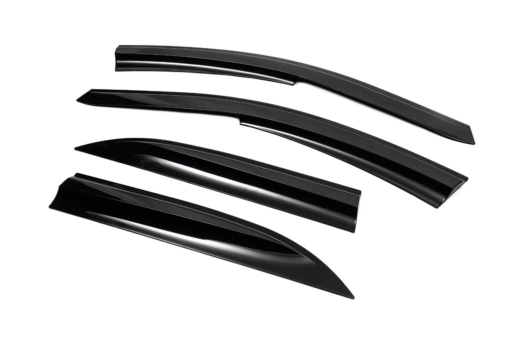 Window Deflectors (4 pcs, Sunplex Sport) for Kia Sorento I BL 2002-2009 - image 4