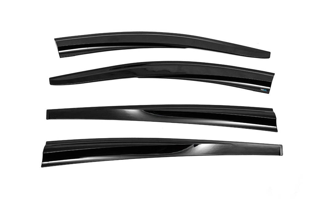 Windbreakers (4 pcs, Sunplex Sport) for Dacia Sandero 2013-2020 - Reelken Auto